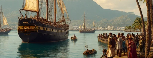 Hawaiian sugar plantation where Portuguese immigrants worked